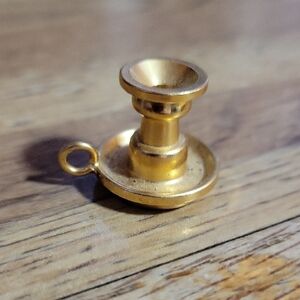 Miniature Brass Candle Holder
